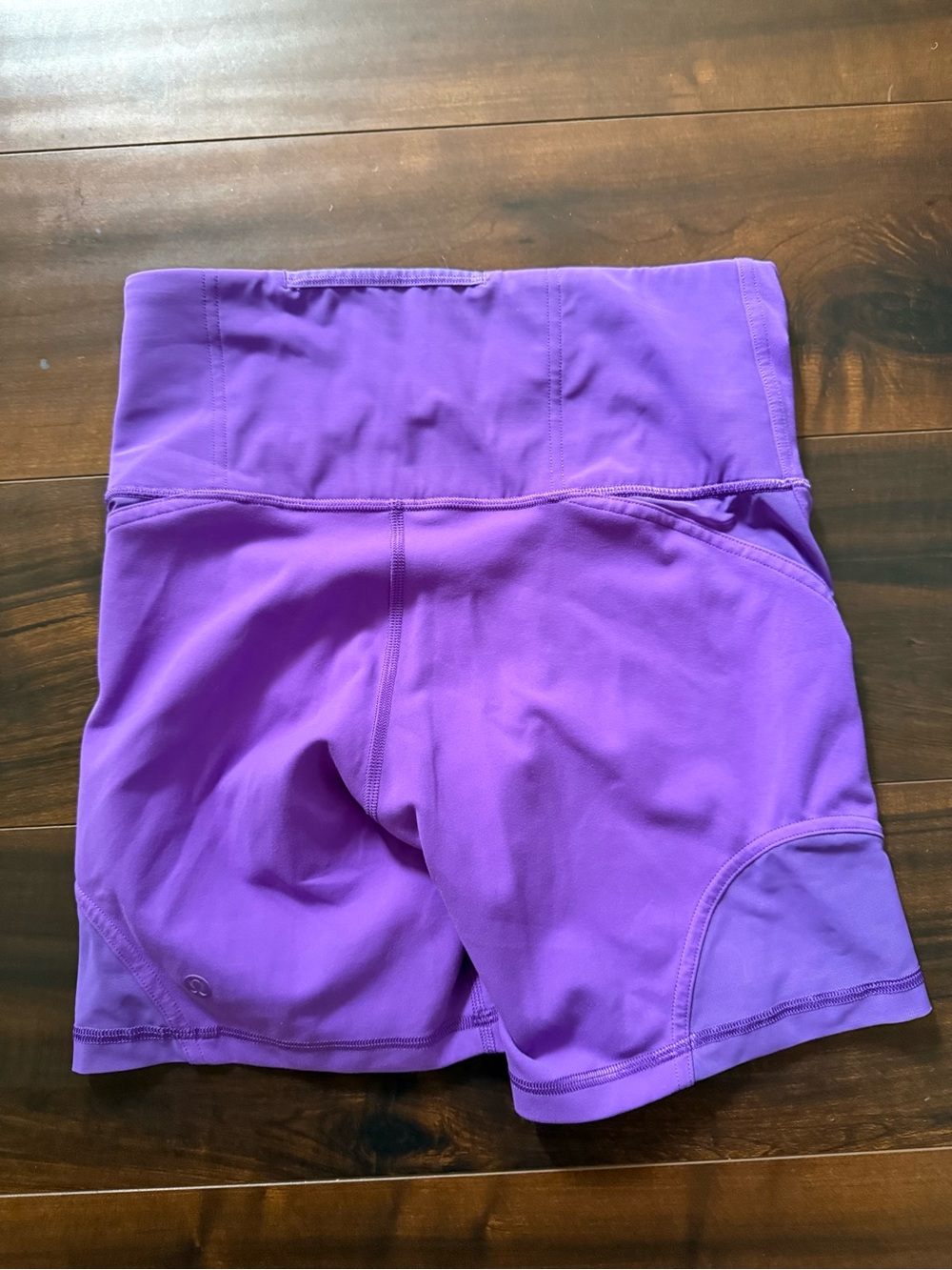 lululemon athletica Purple High-Rise Bike Shorts